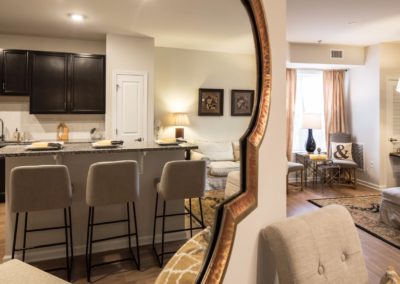 apartment kitchen at Patriot Station at Chalfont